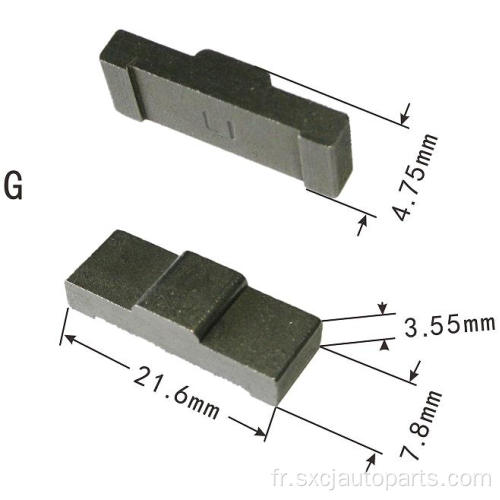 Clé du synchroniseur / clé de vitesse / clé de bloc pour Hiace 3/4 33366-35040 SXCJ-Key001-A